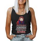 Sarcastic Anime Manga Saying Statement Anime Tank Top Frauen