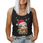 Sloth Christmas Family Outfit Children's Christmas Tank Top Frauen