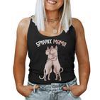 Sphynx Mama Cat Sphinx Naked Cat Cat Lovers S Tank Top Frauen