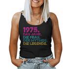 Women's Birthday intage 1975 Woman Myth Legend Tank Top Frauen