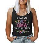 Women's Grandmother Crazy Grandma Tank Top Frauen