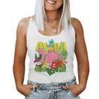 Aloha Hawaii Hawaii-Flamingo Children Nager Girls Toddler Blue Tank Top Frauen