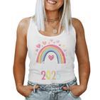 Children's School Child 2025 Rainbow Girls First Day At School 2025 Girls' Tank Top Frauen