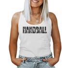 Handball Player s For And Handball Fans Gray Tank Top Frauen