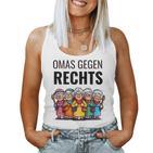 Stellungnahme Gegen Rechts Omas Gegen Rechts Tank Top Frauen