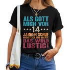 14Th Birthday Boy Girl 14 Years Nager S T-shirt Frauen