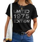 1975 Man Woman 49Th Birthday Limited Edition 49 T-shirt Frauen