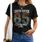 40Th Birthday Man Woman 40 Years 1985 Decorative  T-shirt Frauen