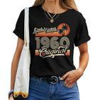 65Th Birthday Original Womenintage 1960 T-shirt Frauen