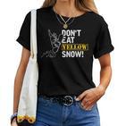 Apres Ski Teacher Ski Bunny Snowboard Winter Sports T-shirt Frauen