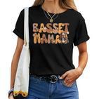 Basset Hound Groovy World's Best Basset Mama T-shirt Frauen