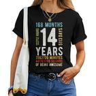 Birthday 14 14 Years Boys Girls T-shirt Frauen