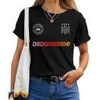 Checkgarnixmehr X Malle Soft Jersey Germany Beer T-shirt Frauen