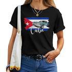 Cuba Flag T Cuba T Cuba T For T T-shirt Frauen