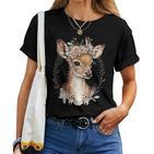 Deer Deer Deer Costume Ladies Deer Costume Girls Costume T-shirt Frauen