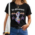 Be Different Unicorn For Children T-shirt Frauen