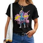 Graffiti Boombox Girls' Hip Hop T-shirt Frauen