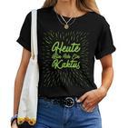 Heute Bin Ich Kaktus Carnival Costume Women T-shirt Frauen