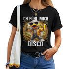 Ich Fühle Mich Disco Disco Duck Apres-Ski Party T-shirt Frauen