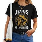 Jesus Is My All Christian God T-shirt Frauen