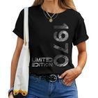 Limited Editionintage 1970 Man Woman 53Rd Birthday T-shirt Frauen