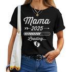 Mama 2025 Loading For Future Mother Pregnancy T-shirt Frauen