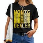 Retro Honey Dealer Beekeeper Bee Beekeeper T-shirt Frauen