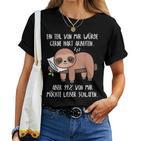 Sloth Women's Sloth Sleep Sloth T-shirt Frauen