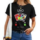 Uno Ruft An Und Ich Muss Für Männer Frauen Kinder Werden T-shirt Frauen