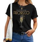 Women's Blood Group Prosecco Prosecco Prosecco T-shirt Frauen