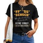 Women's Keine Sorge Chorsänger T-shirt Frauen