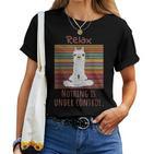 Yoga Outfit Ladies Girls Llama Buddha T-shirt Frauen