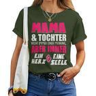 Mum And Daughter Mother For Mother's Day Christmas T-shirt Frauen