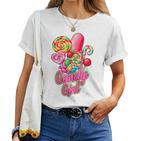 Candy And Girl Candy Lovers Cute X Carnival Costume T-shirt Frauen