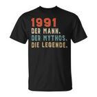 1991 Der Mann Der Mythos Die Legende T-Shirt