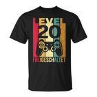 20S Birthday Gamer Gaming 20Th Birthday T-Shirt