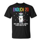 20Th Birthday Man Woman 20 Years 2003 Decorative  T-Shirt