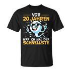 20Th Birthday Man Woman 20 Years 2004 Decorative  T-Shirt