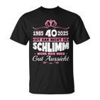 40Th Birthday Woman 40Th Birthday Women'sintage 1985 Women's T-Shirt