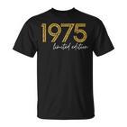 46Th Birthday Ladies 46 Yearsintage 1975  T-Shirt