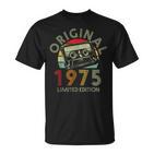 50Th Birthday Original Womenintage 1975 T-Shirt