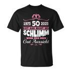 50Th Birthday Woman 50Th Birthday Women'sintage 1975 Women's T-Shirt