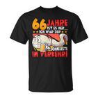 66 Jahre Ist Es Her 66 Birthday S T-Shirt