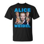 Alice Weidel Fan Merch Blue T-Shirt