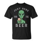 Alien And Beer Party Costume T-Shirt