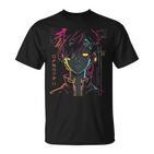 Anime Manga Motif Colourful Illustration Anime T-Shirt