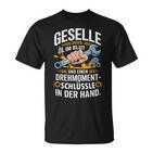 Azubi Ausbildung Bestandene Gesellenprüfung Geselle 2025 T-Shirt