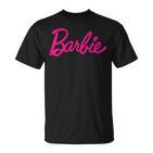 Barbie Official Barbie Logo Ladies Multi Colour T-Shirt