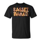 Basset Hound Groovy World's Best Basset Mama T-Shirt