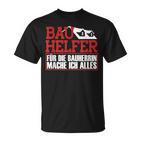 Bauhelfer Für Die Bauherrin Mache Ich Alles Bauarbeiterer T-Shirt